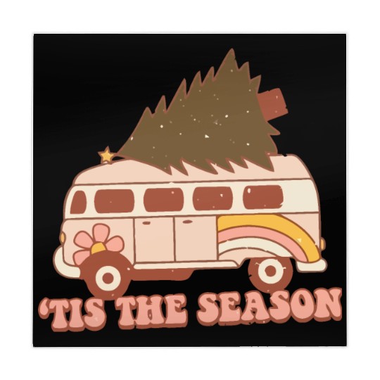 Christmas Doodles Tis' The Season Retro Holiday Mahjong Mats