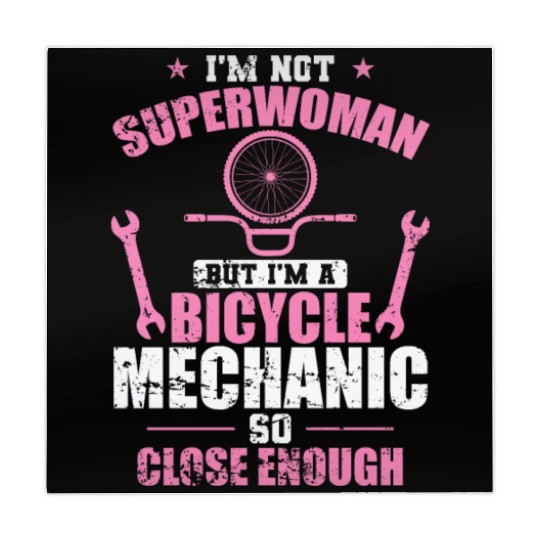 I'm not a Superwoman I'm a Bicycle Mechanic Mahjong Mats