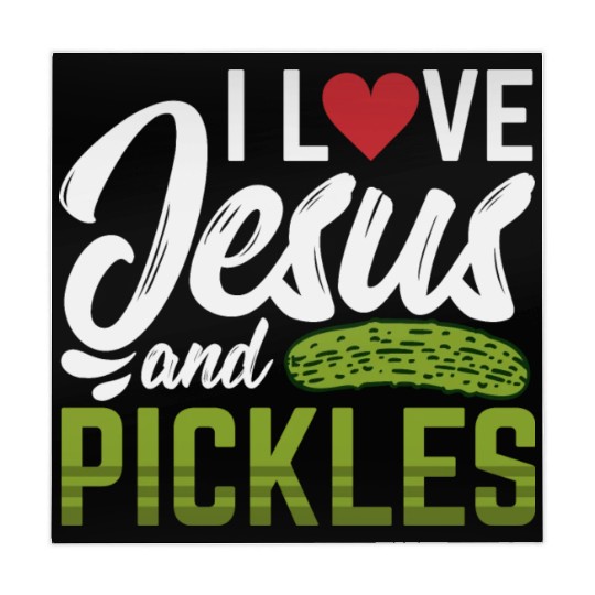I Love Jesus And Pickles Mahjong Mats
