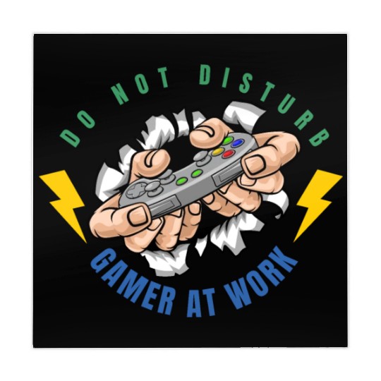 Do Not Disturb Gamer At Work-Gaming Lover Mahjong Mats