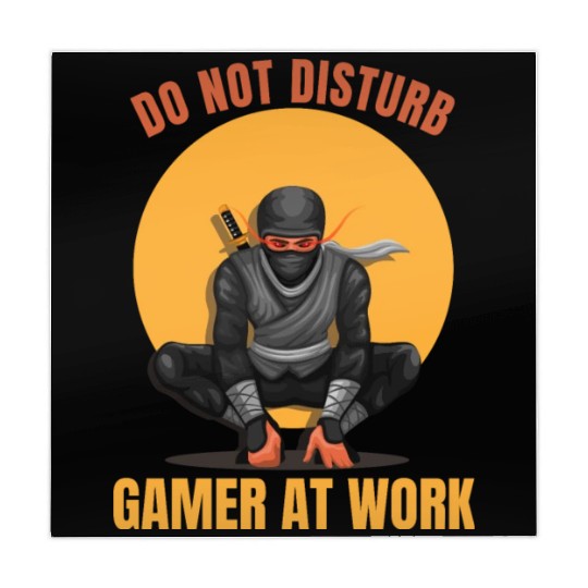 Do Not Disturb Gamer At Work-Gaming Lover Mahjong Mats