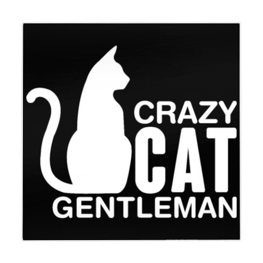 Crazy Cat Gentleman Mahjong Mats