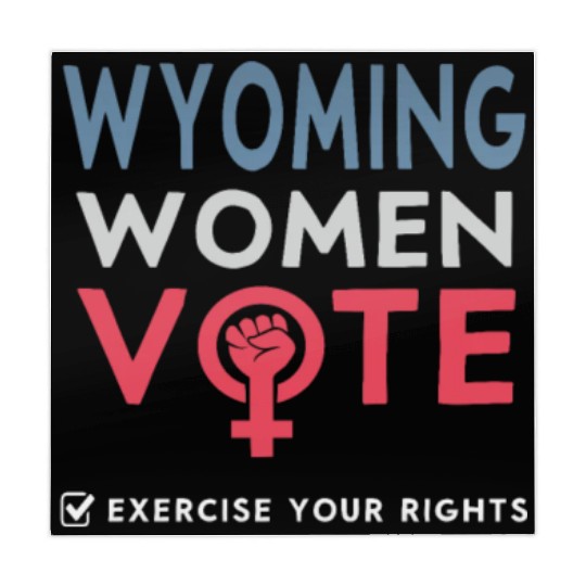Wyoming Women Vote Voter 2022 Election Feminist Mahjong Mats