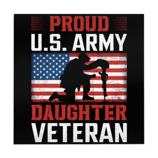 Proud US Army Daughter Veteran Mahjong Mats