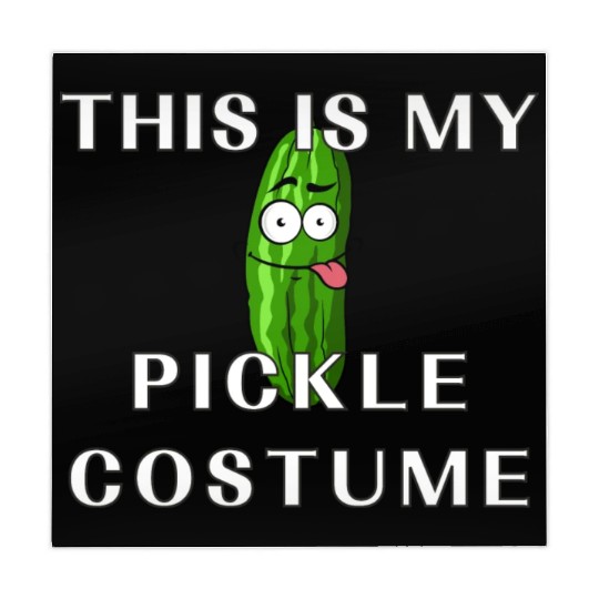 This is my Halloween pickle Costume Funny pickles Mahjong Mats