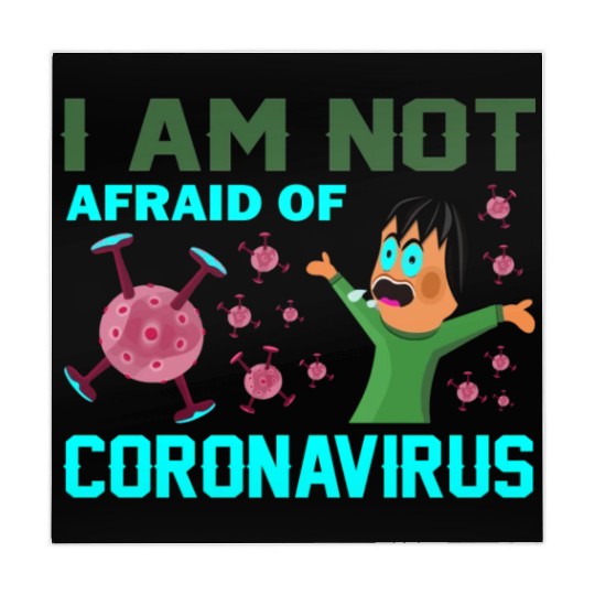 I am not a fraid of corona Mahjong Mats