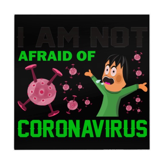 I am not a fraid of corona Mahjong Mats