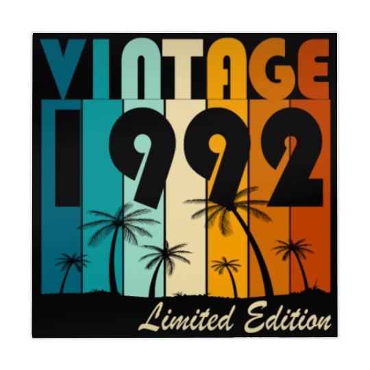 Vintage 1992 Vintage Retro Birthday Gift Mahjong Mats