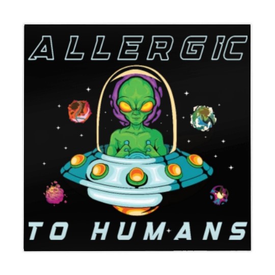 Alien Extraterrestrial Area 51 UFO Space Geek Gift Mahjong Mats