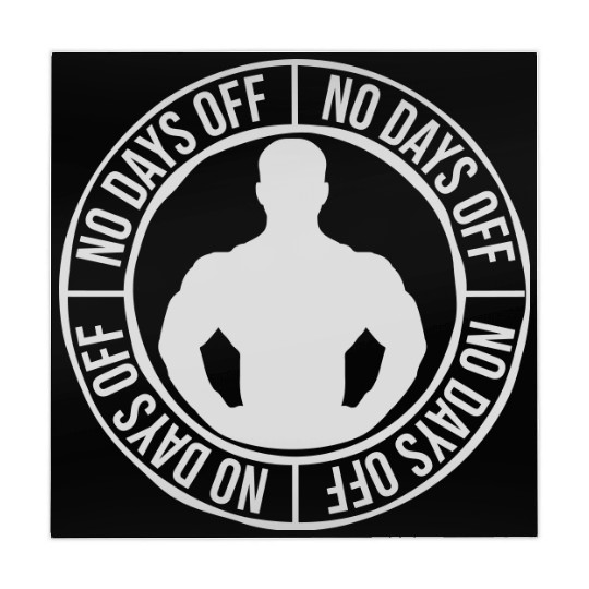 no days off quote Mahjong Mats