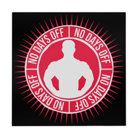 no days off quote Mahjong Mats