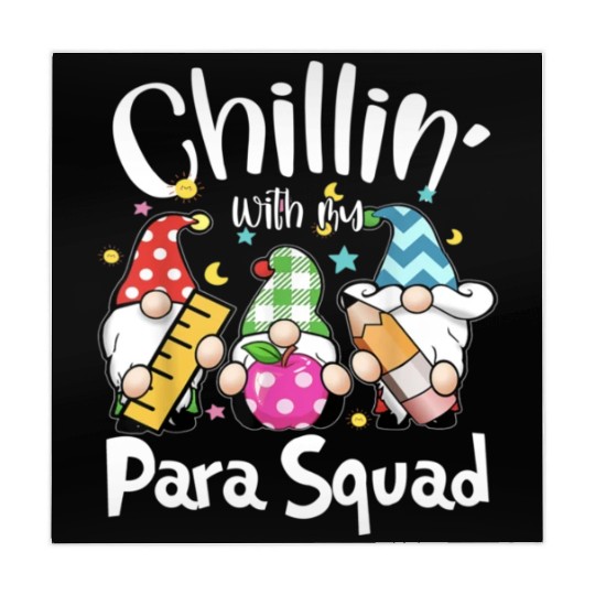 Para Squad Chillin Gnomes Christmas Teacher Mahjong Mats