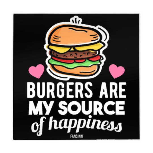 unhealthy delicious fast food burger Mahjong Mats