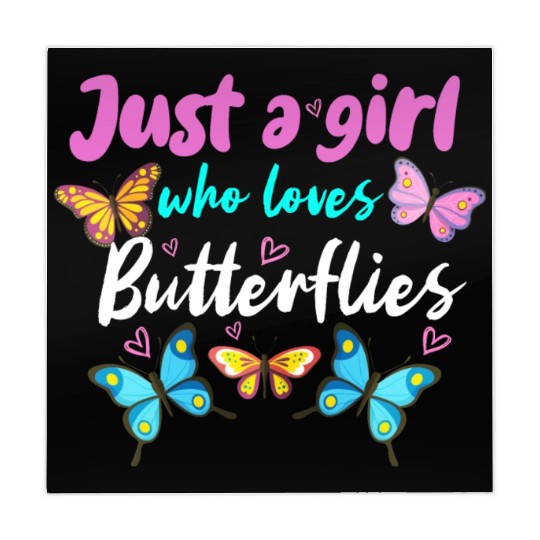 Just A Girl Who Loves Butterflies Mahjong Mats