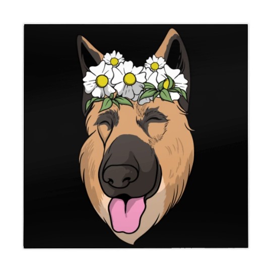 Dog German Shepherd Mahjong Mats