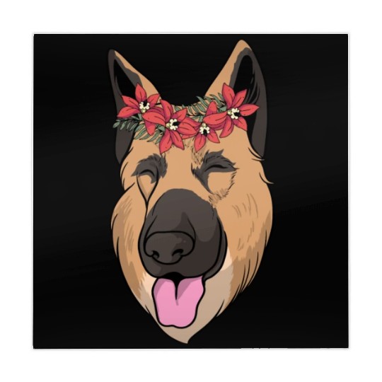 Dog German Shepherd Mahjong Mats