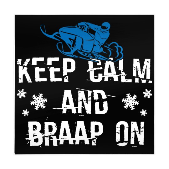Keep Calm And Braap On Mahjong Mats