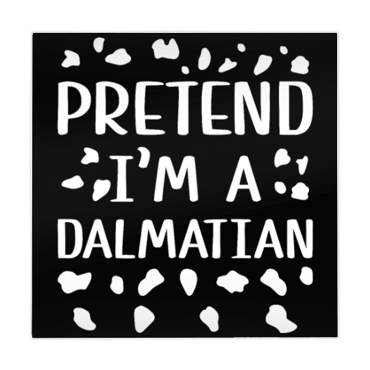 Halloween Costume - Pretend I'm a Dalmatian Dog Mahjong Mats