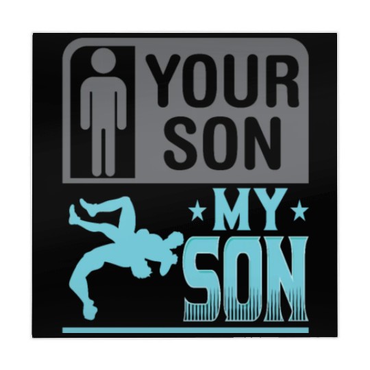 Wrestling Wrestler Your Son My Son Wrestling Mom Mahjong Mats
