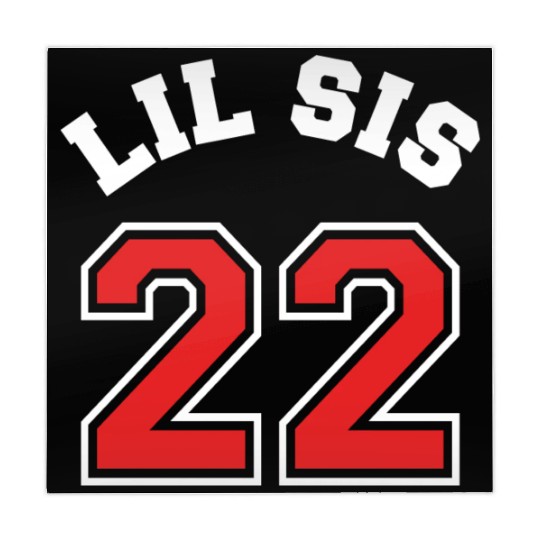 Lil Sis 2022 Little Sister Baby Family Birth Child Mahjong Mats