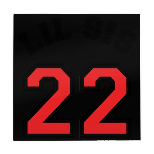 Lil Sis 2022 Little Sister Baby Family Birth Child Mahjong Mats