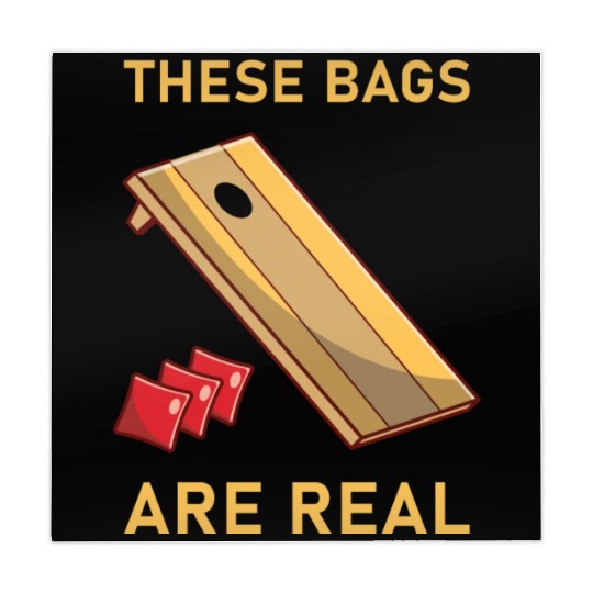 These Bags Are Real - Cornhole Mahjong Mats