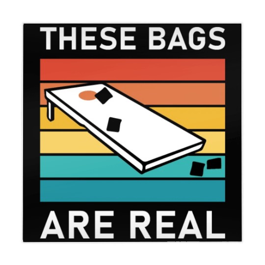 These Bags Are Real - Cornhole Mahjong Mats