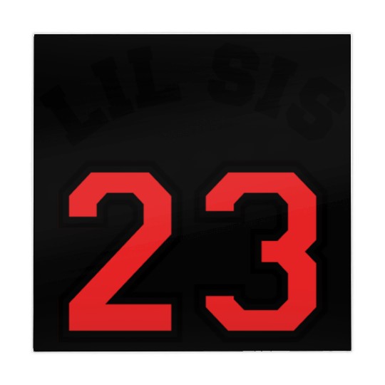 Lil Sis 2023 Little Sister Baby Family Birth Child Mahjong Mats