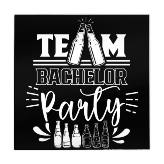 Team Bachelor Party Bride Groom Mahjong Mats