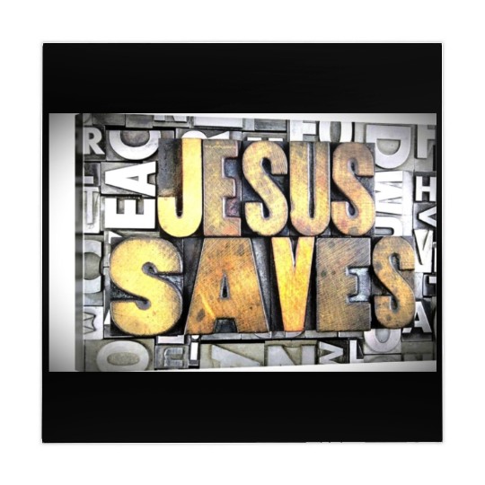 jesus saves Mahjong Mats