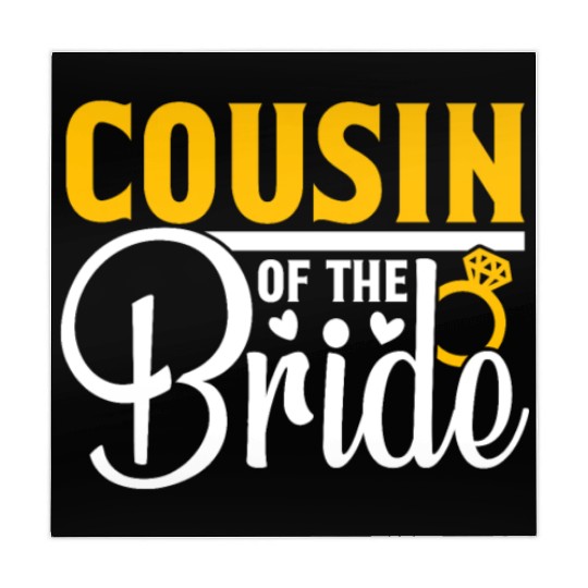Cousin Of The Bride Wedding Party Matching Gift Mahjong Mats