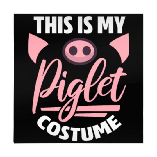 This Is My Piglet Costume, Pig Kawaii Mahjong Mats