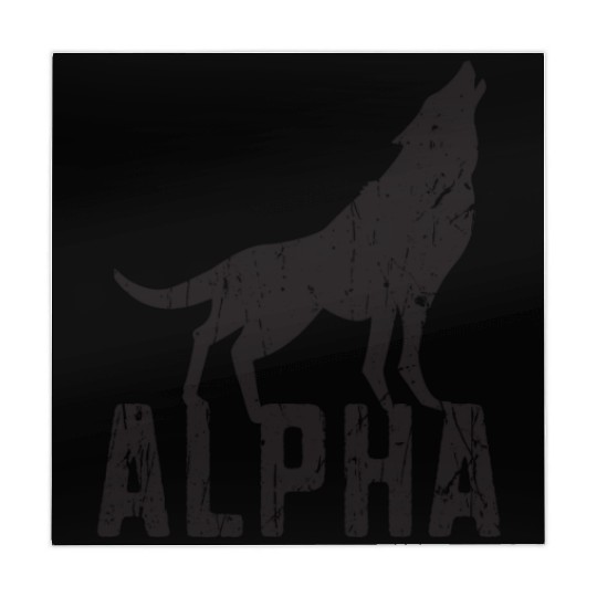 Alpha - wolf lover Mahjong Mats