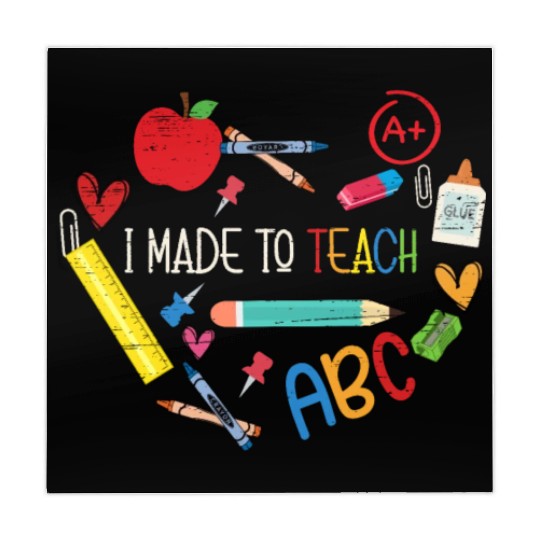 Made To Teach University Students School Teacher Mahjong Mats