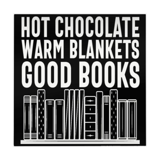 Hot Chocolate Warm Blanket Good Books Cool Quotes Mahjong Mats