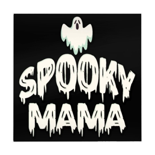 Spooky Mama Halloween Ghost Mom Mahjong Mats
