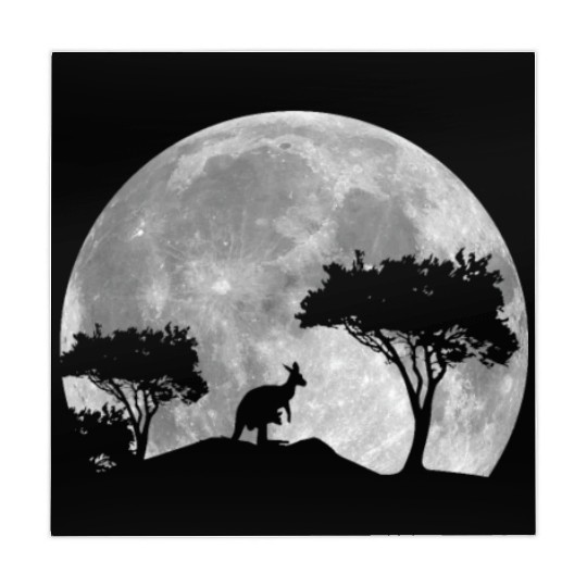 Great Kangaroo By Night Mahjong Mats