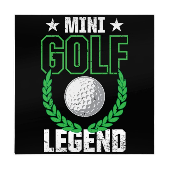 Funny Goofy Mini Golf Quotes Putt Putt Legend Mahjong Mats