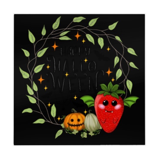 Bat Strawberry - Happy Halloween Mahjong Mats