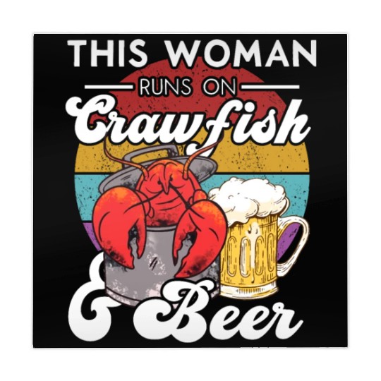 This Woman Runs on Crawfish and Beer, Cajun & Mahjong Mats
