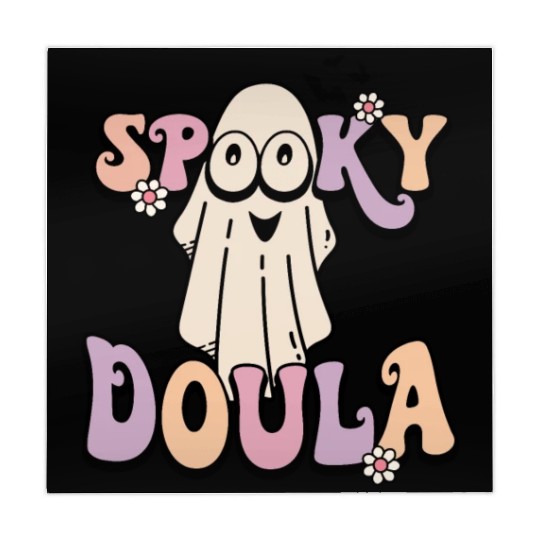 Cute Spooky Doula Halloween Retro Mahjong Mats