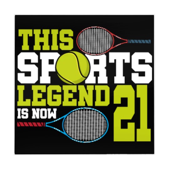 This Sports Legend Is Now 21, Tennis 21st Birthday Mahjong Mats