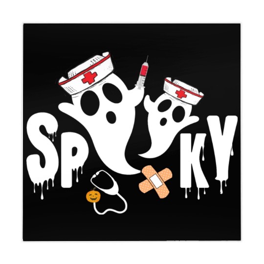 Cute Spooky nurse Mahjong Mats Halloween Nurse gifts