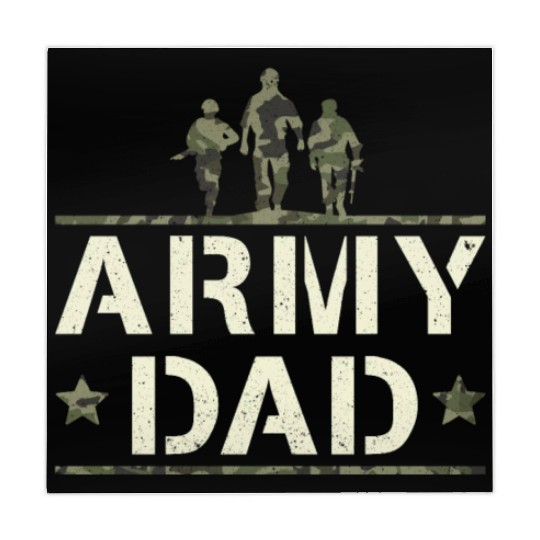 US Proud Army Dad Camo Mahjong Mats