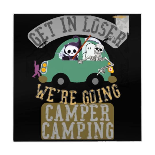 Get in loser we're going camper camping Mahjong Mats