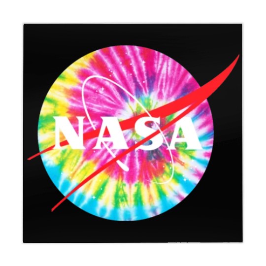 NASA Tie Dye Mahjong Mats