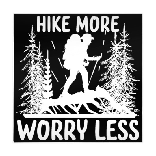 Hiking Go Mountaineering Hiking Tour Cool Saying Mahjong Mats