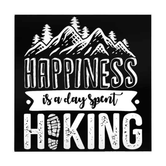 Happiness Is A Day Spent Hiking, Wanderlust Mahjong Mats