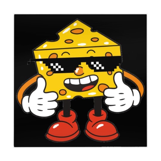 thug life cheese Mahjong Mats