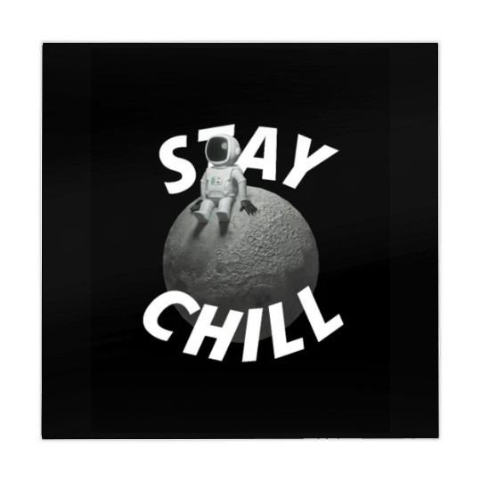 Stay Chill Typography Mahjong Mats